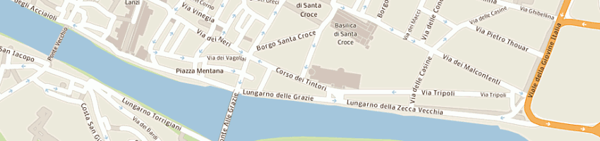 Mappa della impresa evolution be p srl a FIRENZE