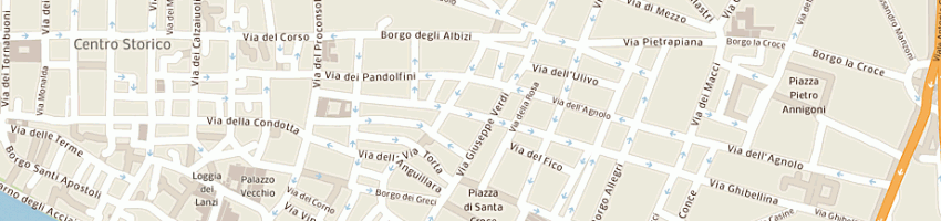 Mappa della impresa l'auriga di ceppatelli lucia a FIRENZE