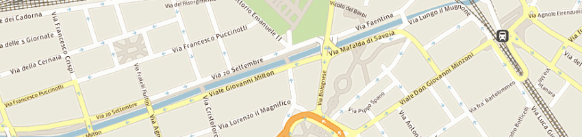 Mappa della impresa asp solutions srl a FIRENZE