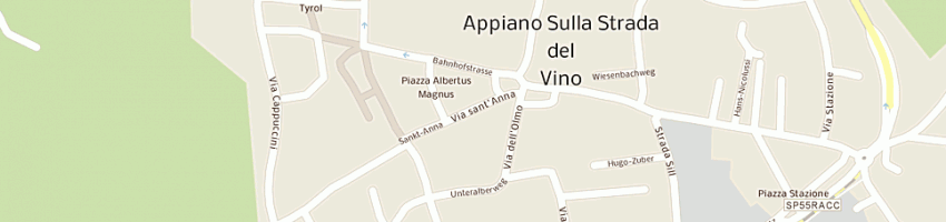 Mappa della impresa convento sanna a APPIANO SULLA STRADA DEL VINO