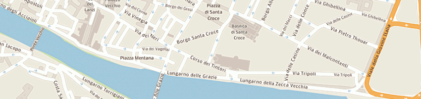 Mappa della impresa florence university of the arts srl a FIRENZE