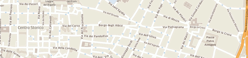 Mappa della impresa zarrilli michele a FIRENZE