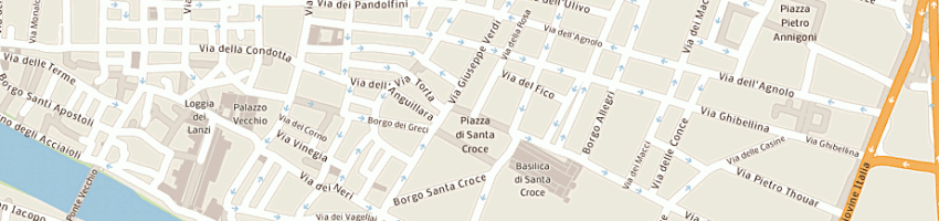 Mappa della impresa caesar art of leather goods srl a FIRENZE
