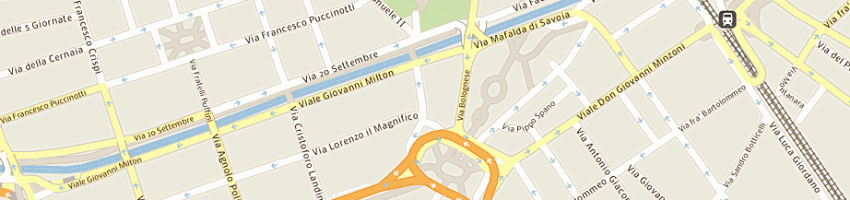 Mappa della impresa pugliese e moscato rappresentanze srl a FIRENZE