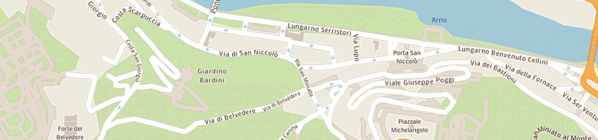 Mappa della impresa ciampolini enzo a FIRENZE