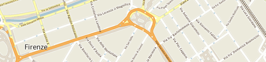 Mappa della impresa vignoli marco a FIRENZE