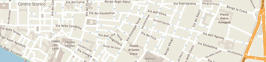 Mappa della impresa guidi silvia a FIRENZE