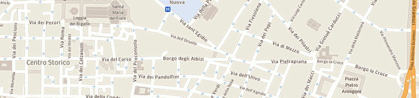 Mappa della impresa studio roberto quagli a FIRENZE