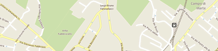 Mappa della impresa cammelli roberto a FIRENZE
