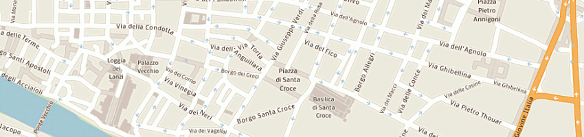 Mappa della impresa souvenirs di cammelli l e marzi l snc a FIRENZE