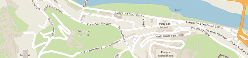 Mappa della impresa buracchi bruno a FIRENZE