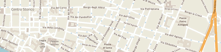 Mappa della impresa il guardaroba srl a FIRENZE