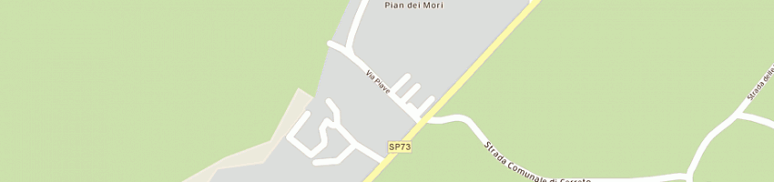 Mappa della impresa bar la pausa a SOVICILLE