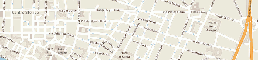 Mappa della impresa am di comparini alessandro e massimiliano snc a FIRENZE