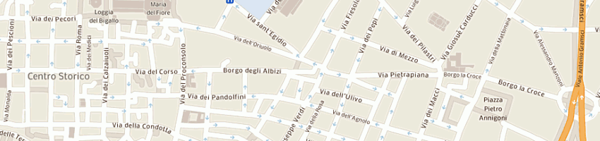 Mappa della impresa cerratelli alfredo a FIRENZE