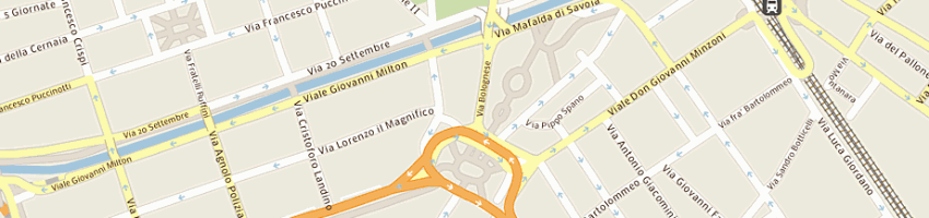 Mappa della impresa bobini maura e c sas a FIRENZE
