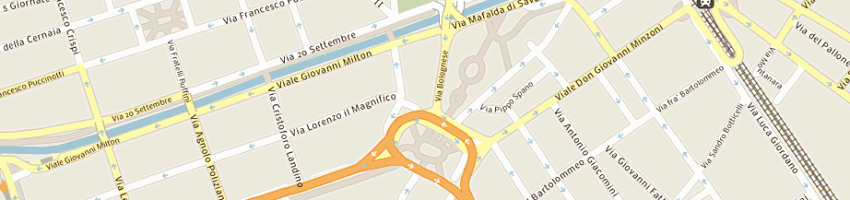 Mappa della impresa bompani avv giorgio a FIRENZE