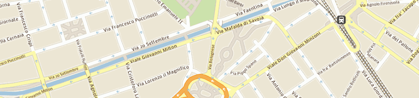 Mappa della impresa paoli cesare a FIRENZE