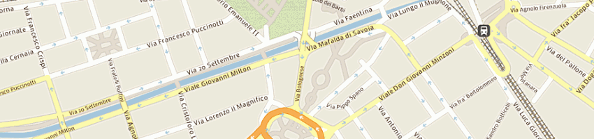 Mappa della impresa tentazioni snc di funiciello maria pia e c a FIRENZE