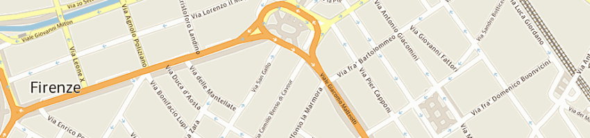 Mappa della impresa finecobank spa a FIRENZE