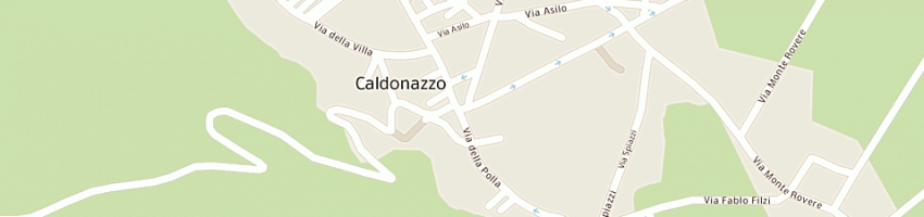 Mappa della impresa tennis club a CALDONAZZO