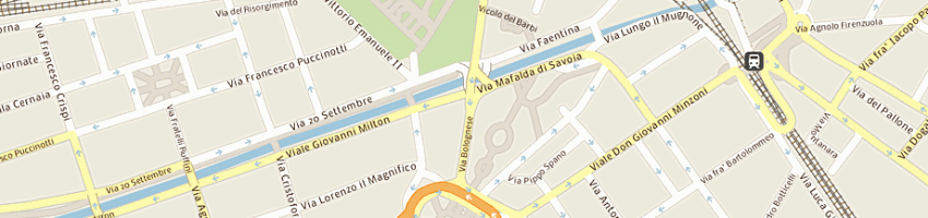 Mappa della impresa bossi giovanni a FIRENZE