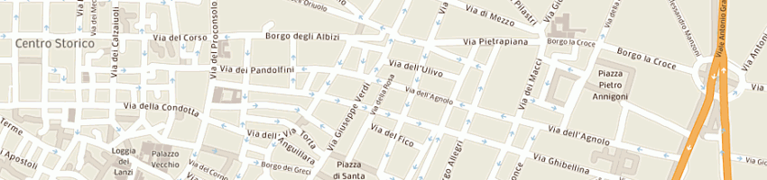 Mappa della impresa arredamenti goretti snc di della fonte piero e c a FIRENZE
