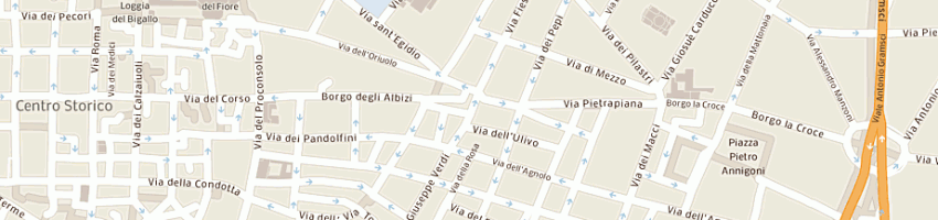 Mappa della impresa sissy di antinori isabella a FIRENZE