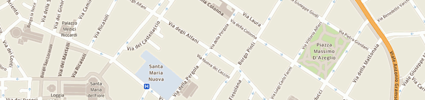 Mappa della impresa mecatti moreno a FIRENZE