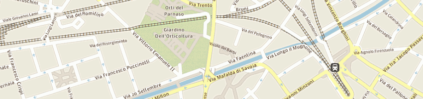 Mappa della impresa parri silvano a FIRENZE