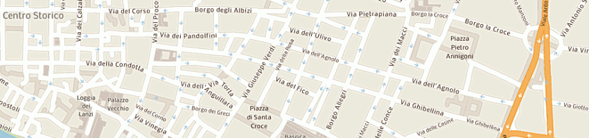 Mappa della impresa michelangelo srl a FIRENZE