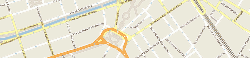 Mappa della impresa comune di firenze a FIRENZE