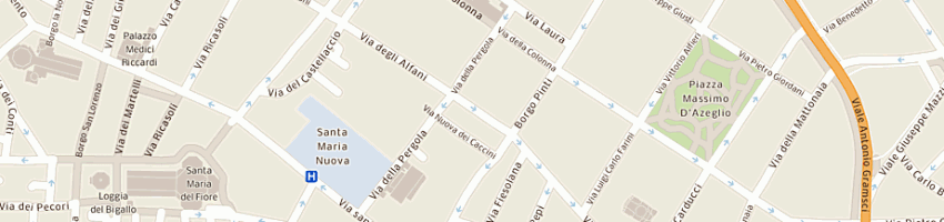 Mappa della impresa idraulica 2000 snc a FIRENZE