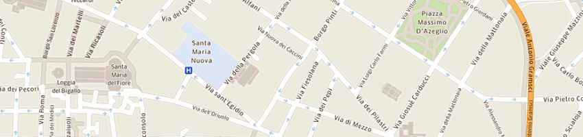 Mappa della impresa chimisol srl a FIRENZE