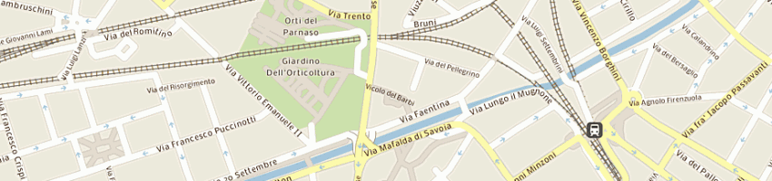 Mappa della impresa falegnameria caccamo daniele e c sas a FIRENZE