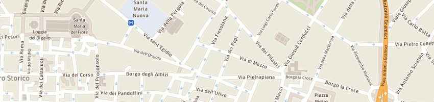 Mappa della impresa edil art restauri srl a FIRENZE