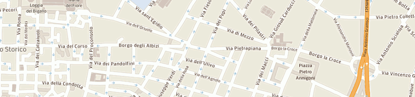Mappa della impresa casa del blocco a FIRENZE
