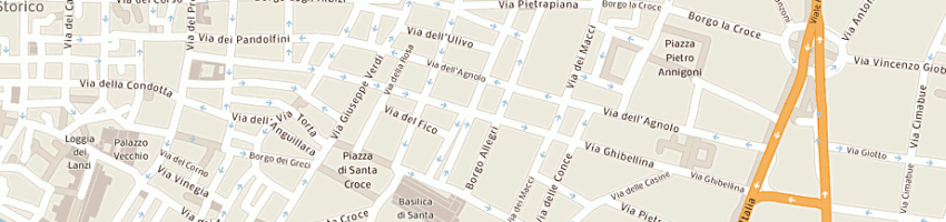 Mappa della impresa liliana snc a FIRENZE