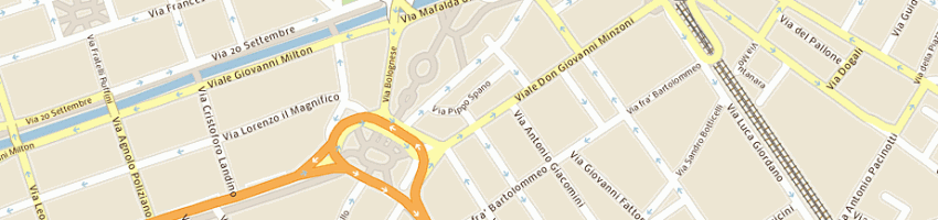 Mappa della impresa giurovich stefano a FIRENZE