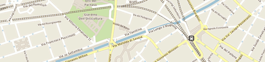 Mappa della impresa barucci e magli snc a FIRENZE
