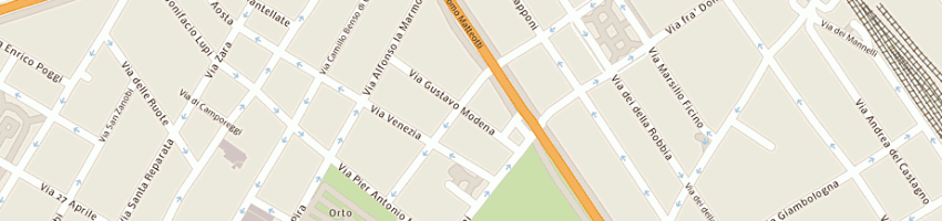 Mappa della impresa auricchio daniela a FIRENZE