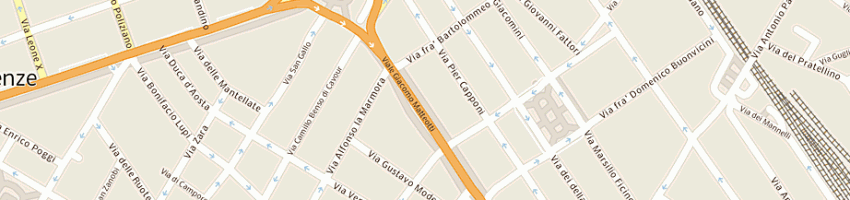 Mappa della impresa due esse prima srl a FIRENZE