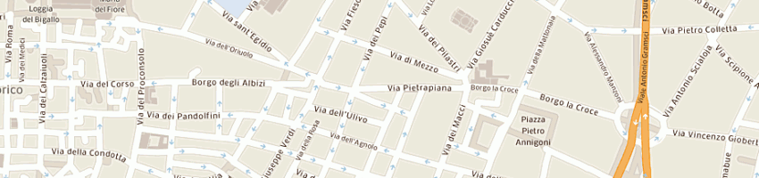 Mappa della impresa raspini snc a FIRENZE