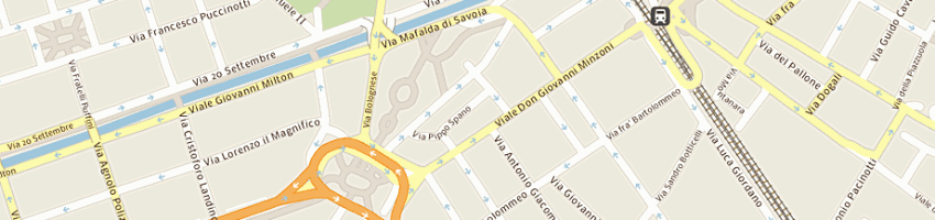 Mappa della impresa firenze connection srl a FIRENZE