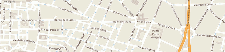 Mappa della impresa rammendi anna a FIRENZE