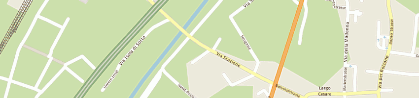 Mappa della impresa eco - center spa a TERMENO SULLA STRADA DEL VINO TRAMIN AN DER WEINSTRASSE