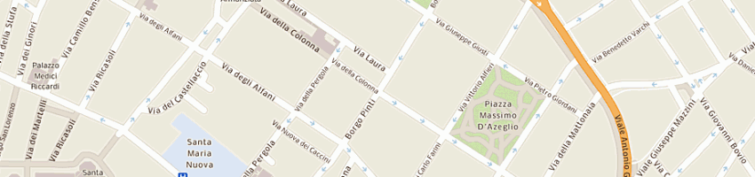 Mappa della impresa galli alberto a FIRENZE