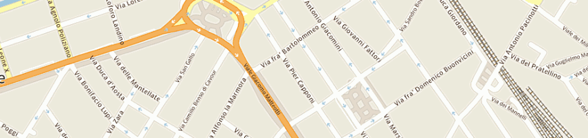 Mappa della impresa buracchi roberto a FIRENZE