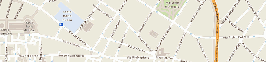 Mappa della impresa studio d'arte firenze a FIRENZE