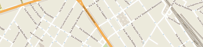 Mappa della impresa firenze parcheggi spa a FIRENZE